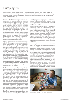 Pumping life - Biokemisk Forening