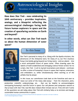 Star Trek - Astrosociology Research Institute