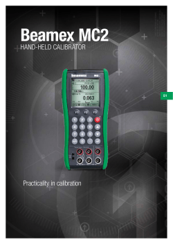 Beamex MC2