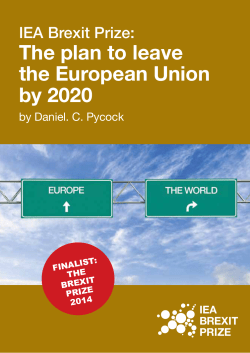 The plan to leave the European Union by 2020
