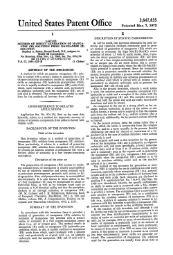 Method of direct generation of manganese (iii) solution from