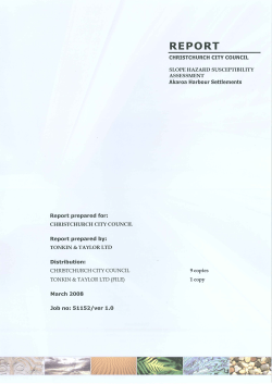 Akaroa Harbour Settlements - Slope Hazard Susceptibility