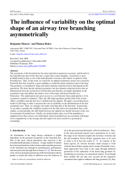 Influence of variability on the optimal shape of a