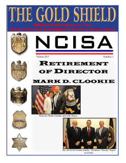 retirement of director - NCISA