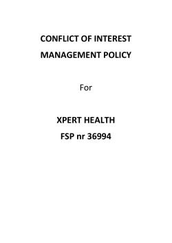 Conflict of Interest PDF