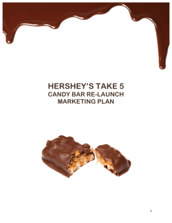 hershey`s take 5 - American Marketing Association