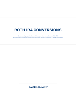 roth ira conversions