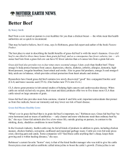 Better Beef - American Grassfed Association