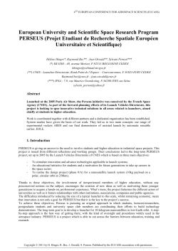 European University and Scientific Space