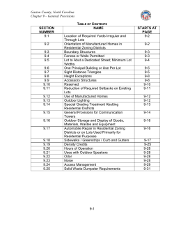 Gaston County, North Carolina Chapter 9 – General Provisions 9