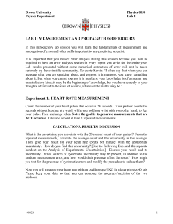 LAB 1 - Brown University Wiki