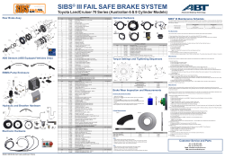 - Advanced Braking Technology