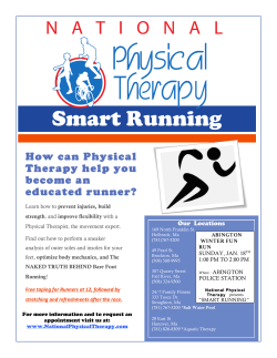 Smart Running - National Physical Therapy
