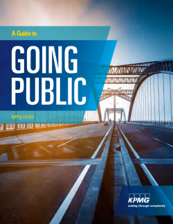 A Guide to Going Public – KPMG
