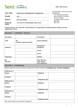 Job Title Grade Salary Closing Date