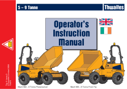 490-569 - 5-9 Tonne - Operator Manuals EU.pmd