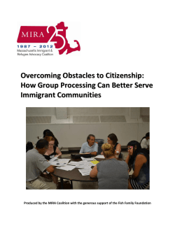 Overcoming Obstacles to Citizenship
