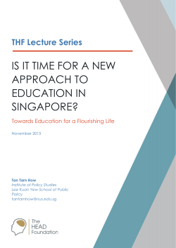 is it time for a new approach to education in