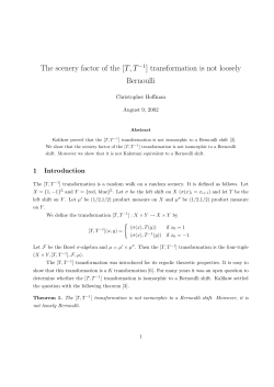 The scenery factor of the [T,T ] transformation is not loosely Bernoulli