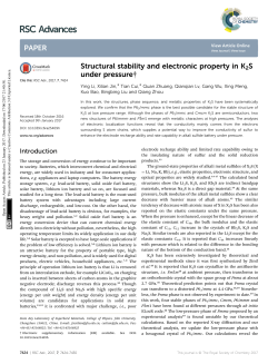 Structural stability and electronic property in K2S