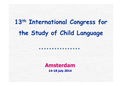 2014_Congreso Amsterdam_MORFOSINT