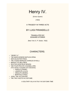 Henry IV - WordPress.com