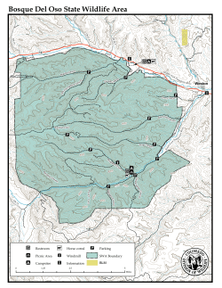 Bosque Del Oso SWA map - Colorado Parks and Wildlife