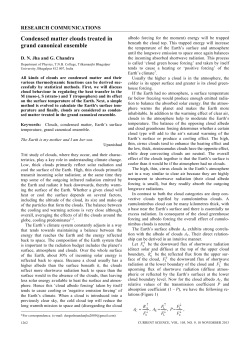 Condensed matter clouds treated in grand