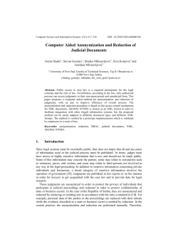 Computer Aided Anonymization and Redaction of