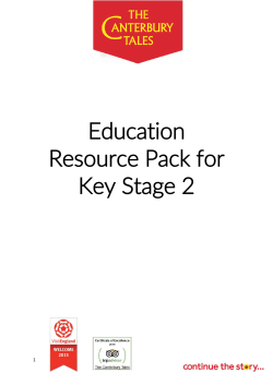Education Resource Pack for Key Stage 2