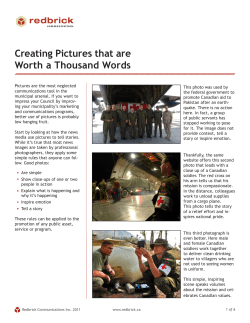 Pictures Worth a Thousand Words - View PDF