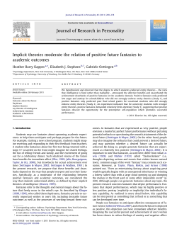Implicit theories moderate the relation of positive