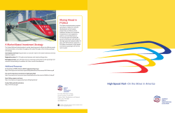 High-Speed Rail - On the Move in America