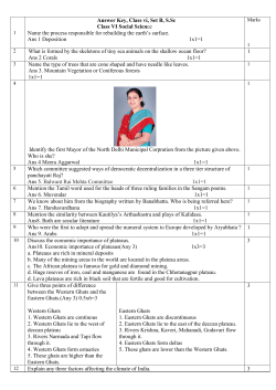 Answer Key Summative Assessment (II) Set B