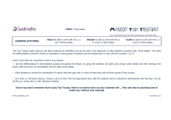 Times tables - Top Trumps