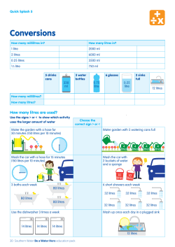 Conversions - Southern Water