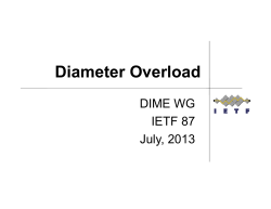Diameter Overload
