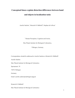 Conceptual biases explain distortion