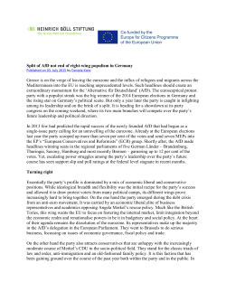 Split of AfD not end of right-wing populism in Germany Greece is on