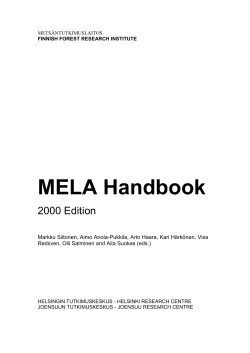 MELA 2000 Handbook