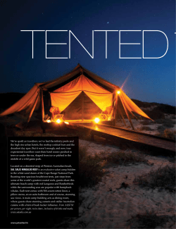 48 | luxury camping