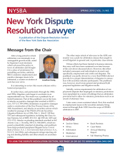 A Brief History of Arbitration in the United States