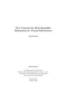 New Concepts for Real Quantifier Elimination by Virtual Substitution