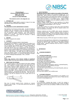 Influenza anti B/USSR/100/83 HA serum