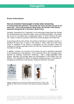 Press Information How an invention freed people`s