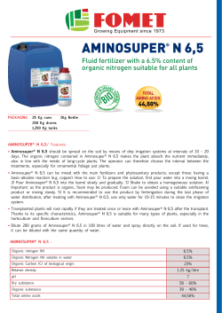 aminosuper&reg; n 6,5