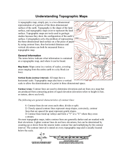 Understanding Topographic Maps