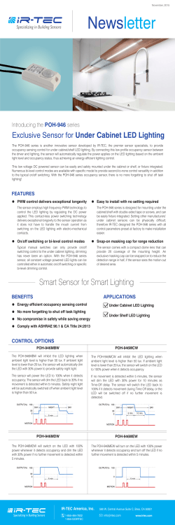 Newsletter-2015-POH Launch-IRA-01 - IR-TEC