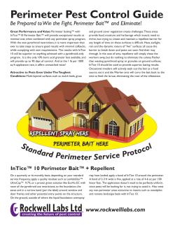 Perimeter Baiting Guide Print