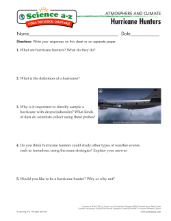 Hurricane Hunters